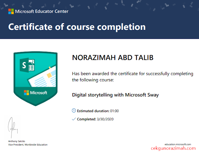 kursus online microsoft, kursus online microsoft educator center, microsoft innovative educator, microsoft innovative educator badge, microsoft education 365, microsoft education free, microsoft education sign up, microsoft learning, online course
