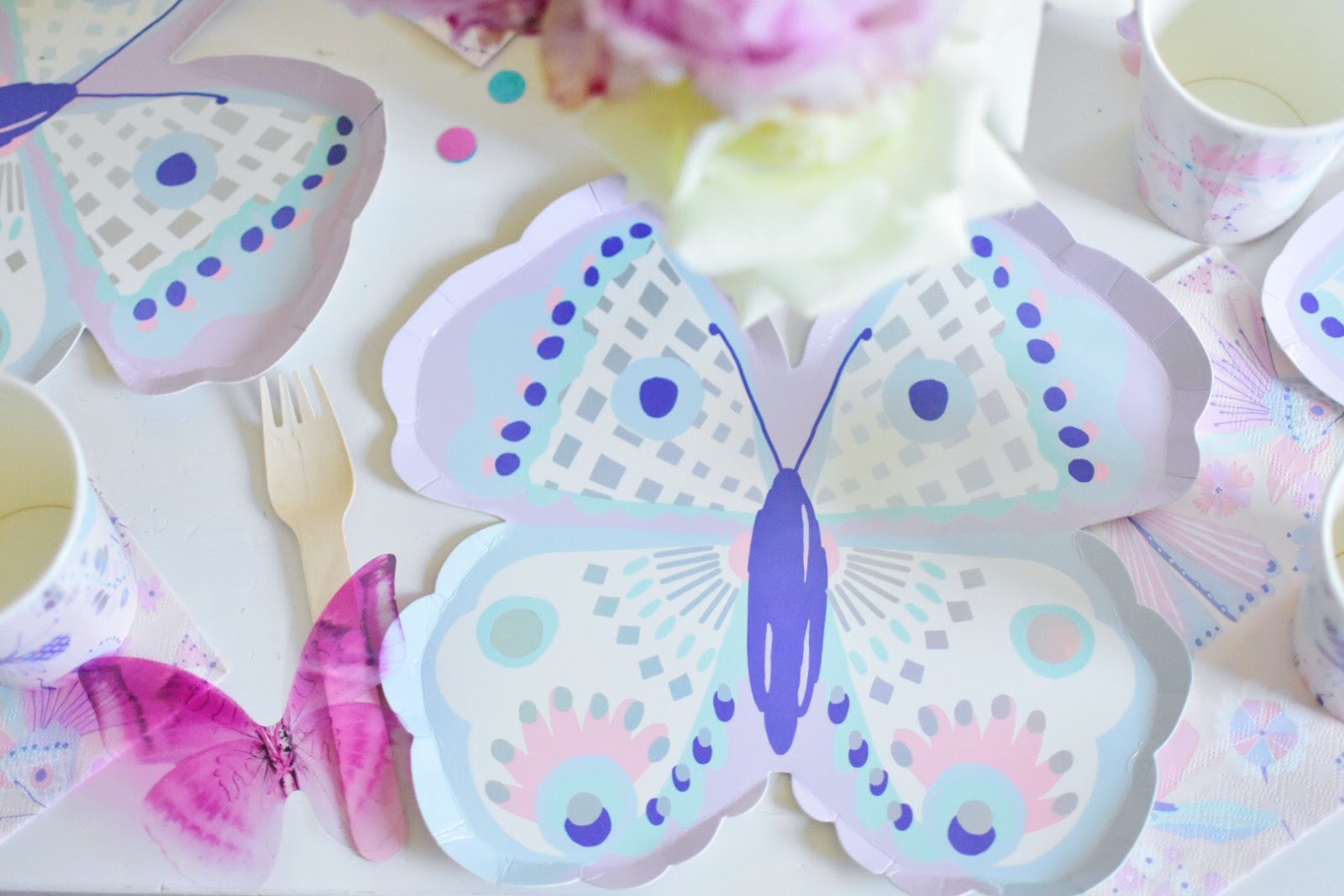 For The Love Of Character Pastel Butterfly Birthday