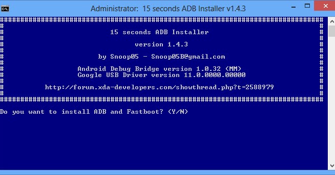 ADB INSTALLER