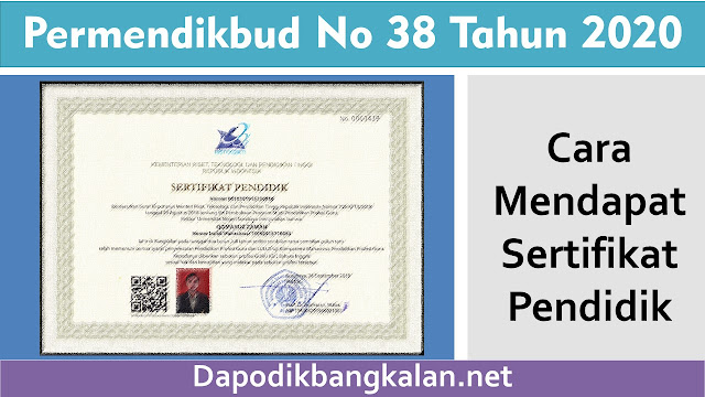 Permendikbud No 38 Tahun 2020