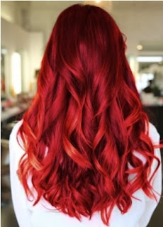 colores de tinte bonitos para pintar cabello en morenas en tonos rojos