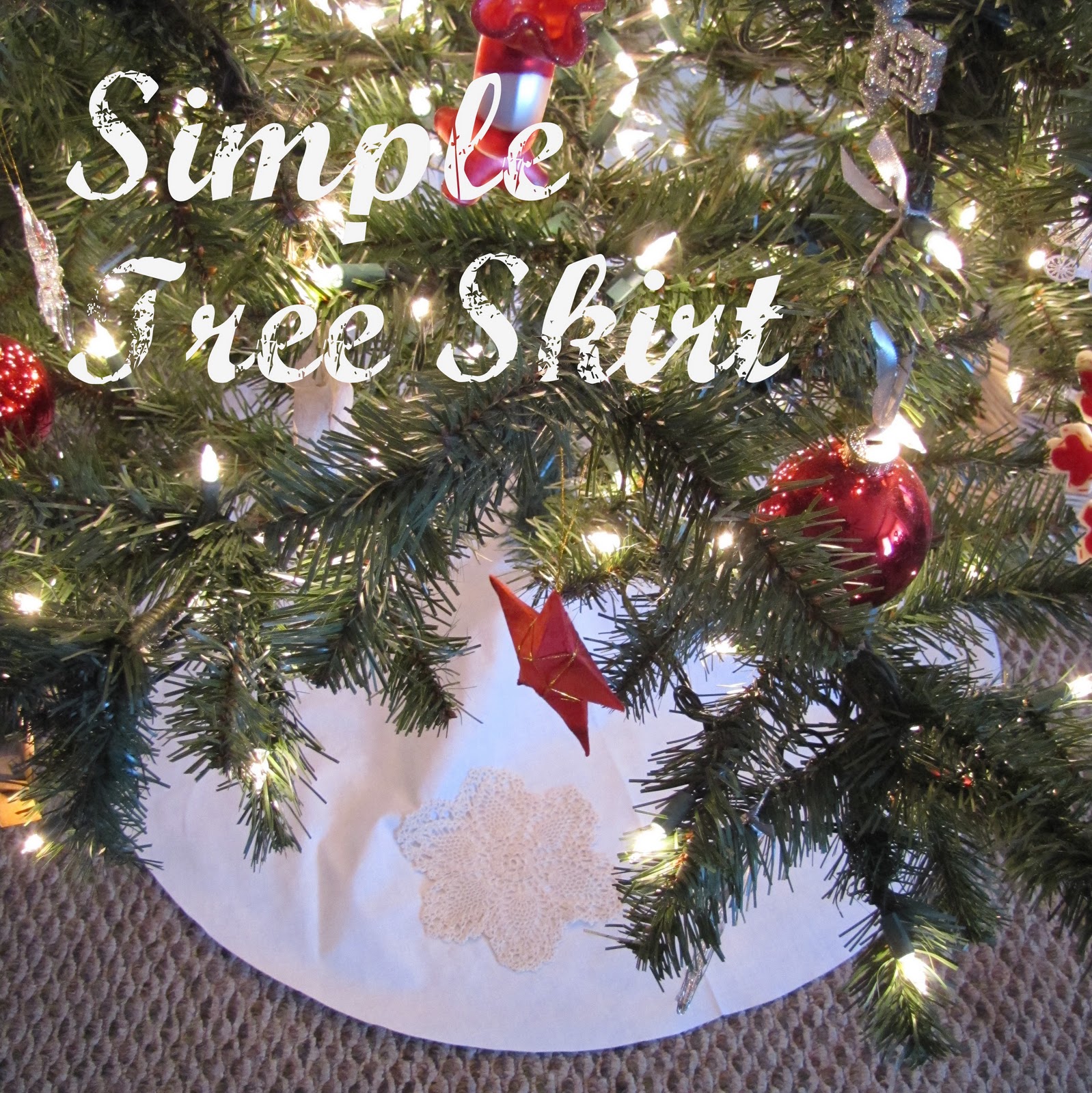 Summerstead Simple Tree Skirt Tutorial