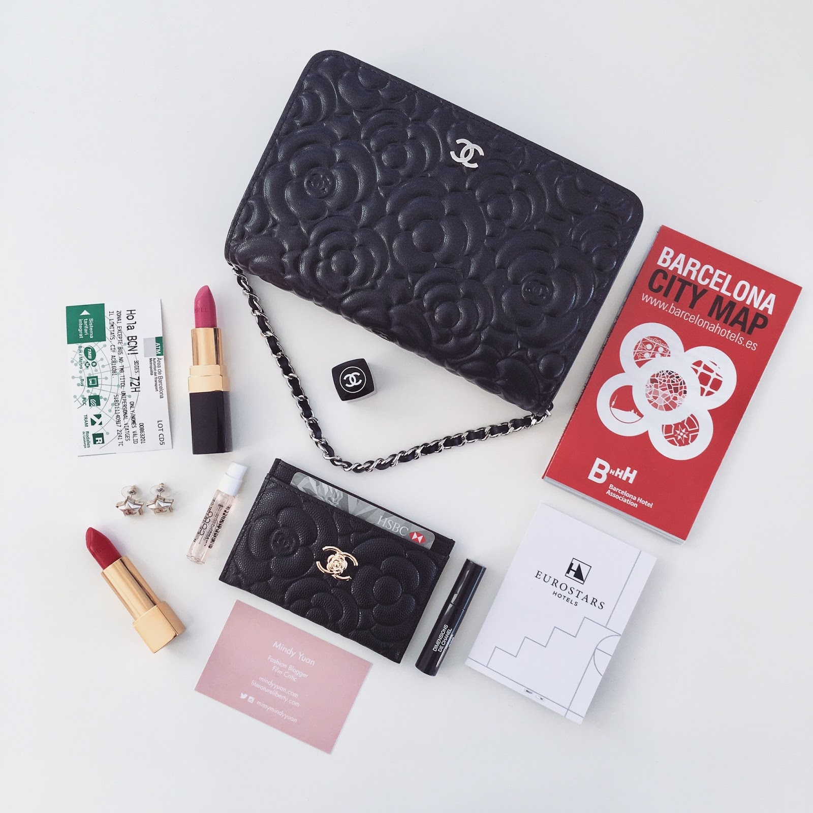 Accessories Accede: What's in My Chanel Camellia WOC Sac?