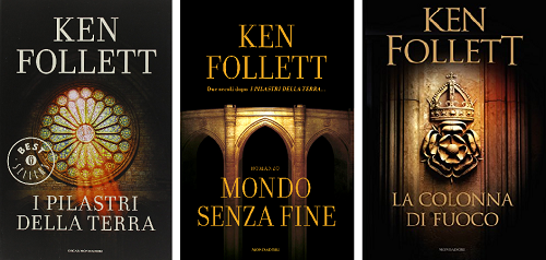 Ken Follet: la trilogia di Kingsbridge
