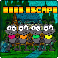 Colourful Bees Escape Wal…