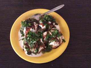 soft dahi bhalle-dahi vada