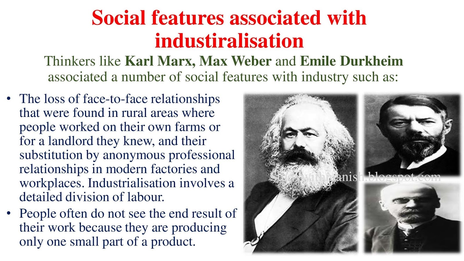 **Change & Development in Industrial Society**PPT**Class 12th**Sociology**
