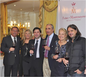 En la presentación del vino coupage de Malbec y Touriga Nacional de Fabre Montmayou