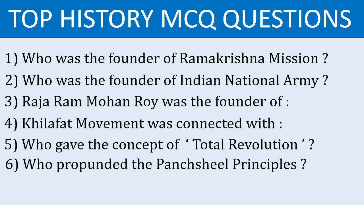 Ancient Indian History objective Questions and Answers Pdf in English