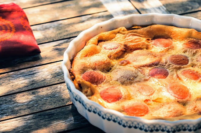 Clafoutis aux abricots