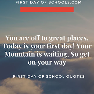 first day of school quotes