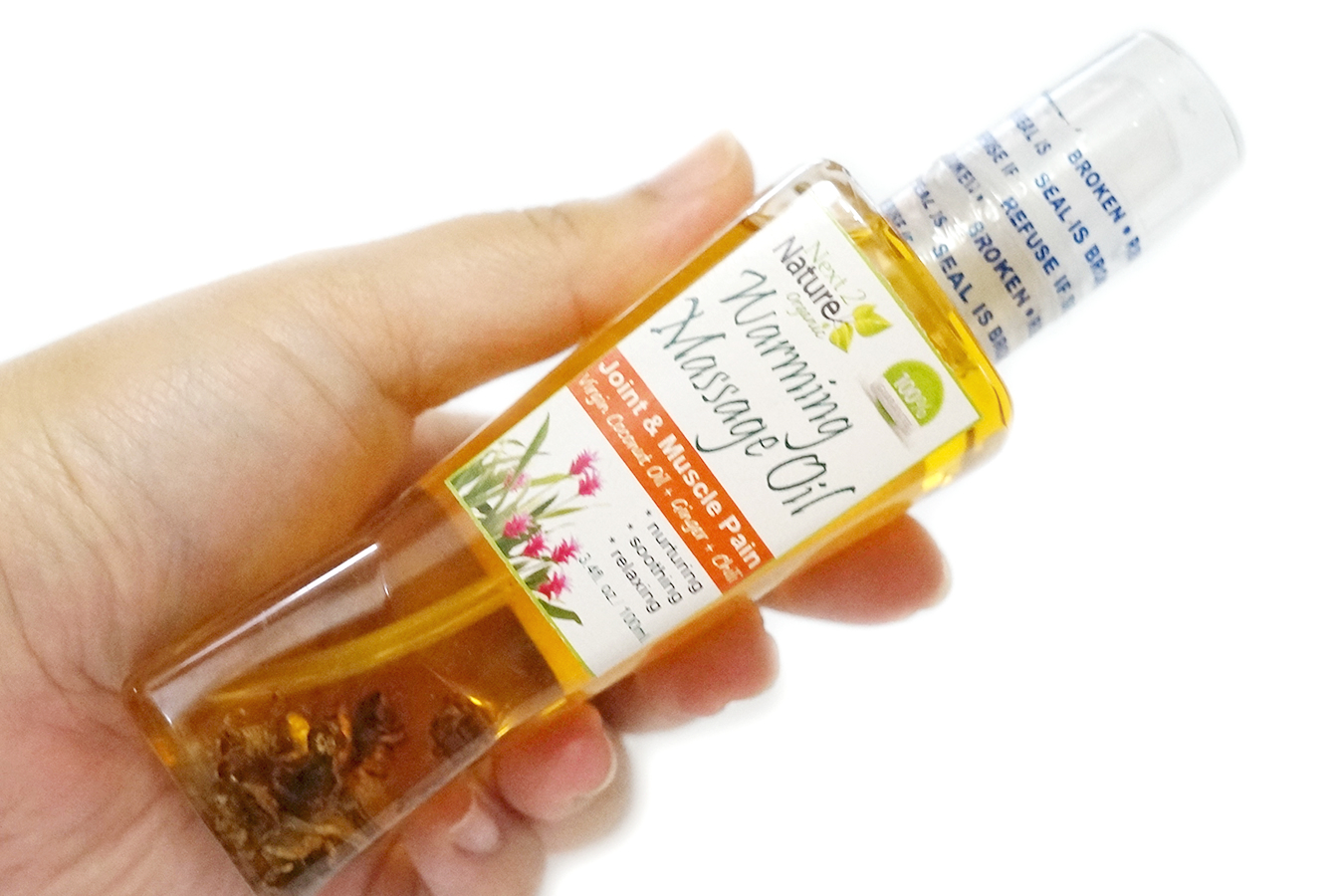 Next2Nature Warming Massage Oil Review Jello Beans