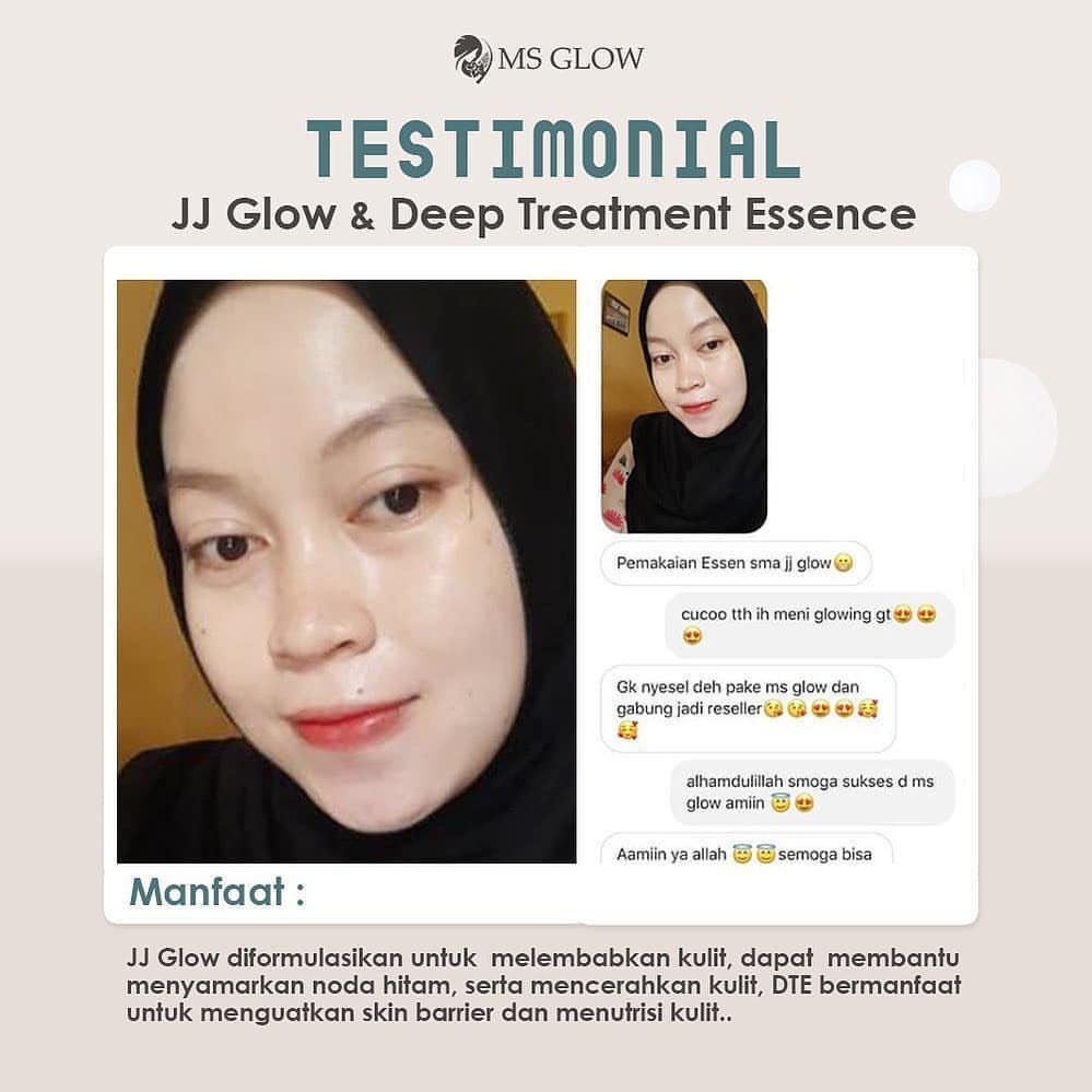 Testimoni Para Pengguna Produk Ms Glow