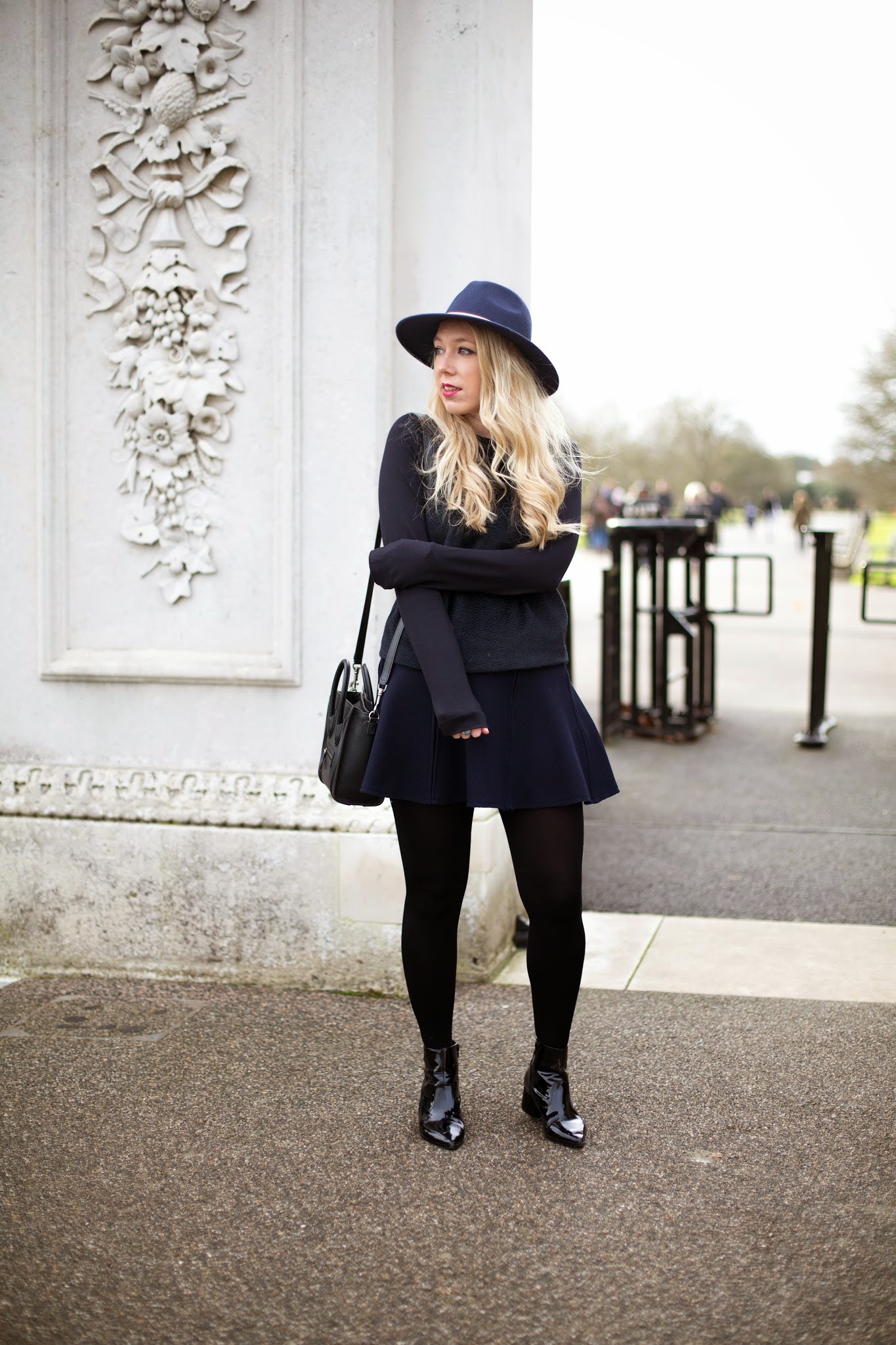 Navy skirt with black tights 2025 Navy skirt with black tights 2025