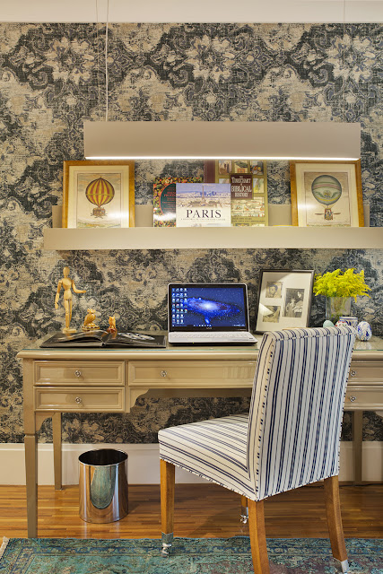 Blog Achados de Decoração. Home office clássico