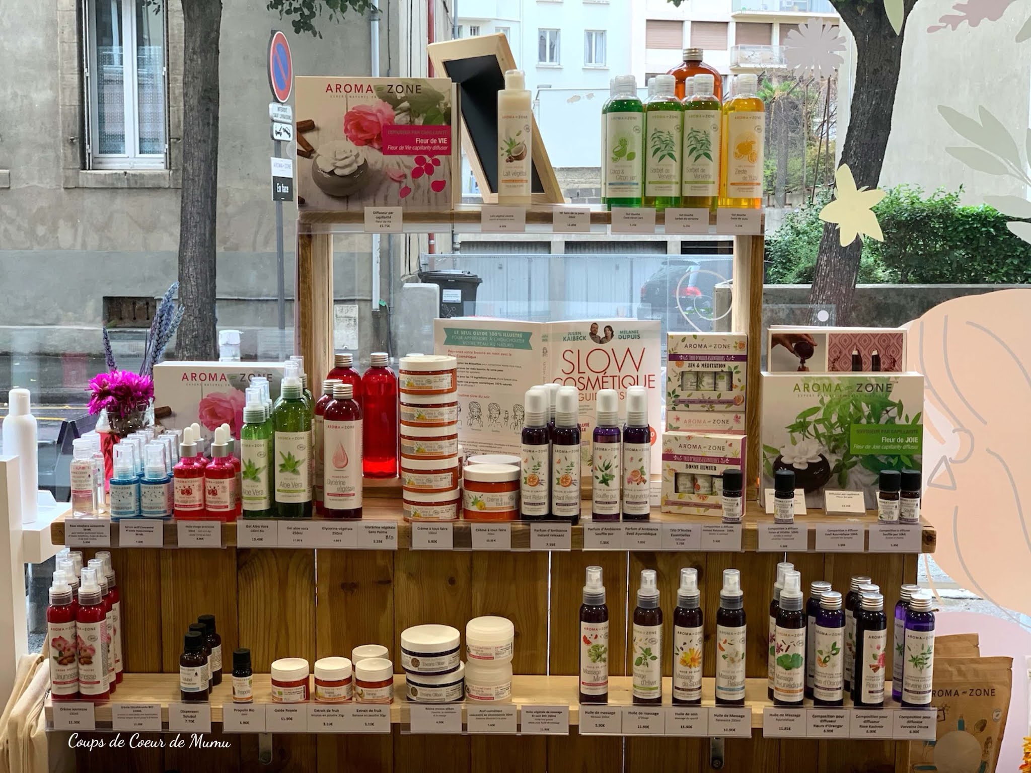 Je découvre les Ateliers de Cosmétiques Naturels AromaZone à Clermont
