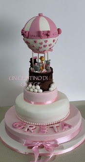 hot air balloon cake