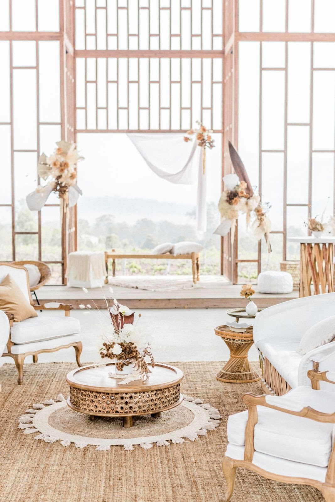 to the aisle australia | scenic rim bride wedding styling roost film co kooroomba lavender farm wedding venue photography styling boho luxe country