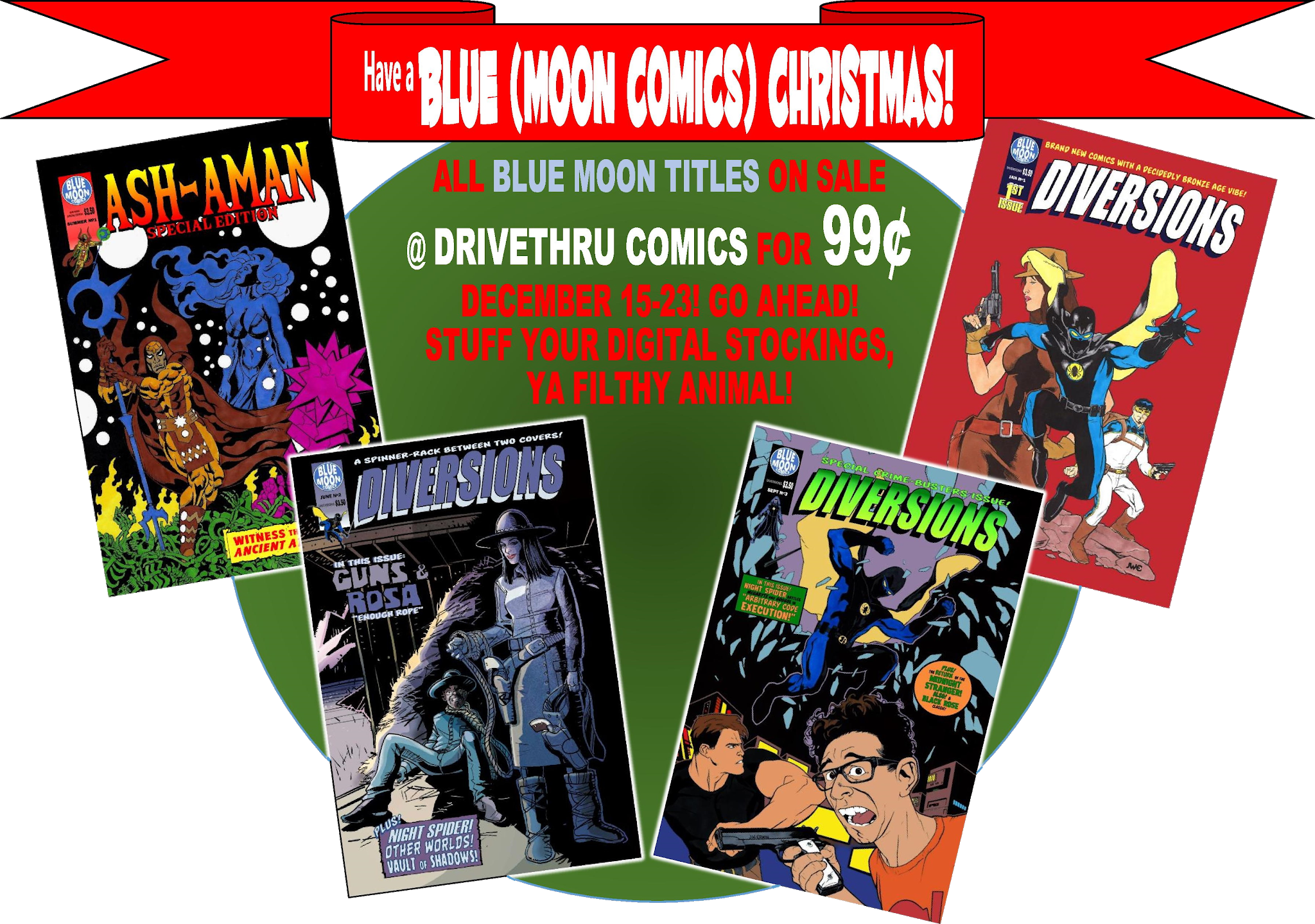 BLUE MOON COMICS Blue Moon to Be Featured ON COMiX NEWS WIRE 12/17