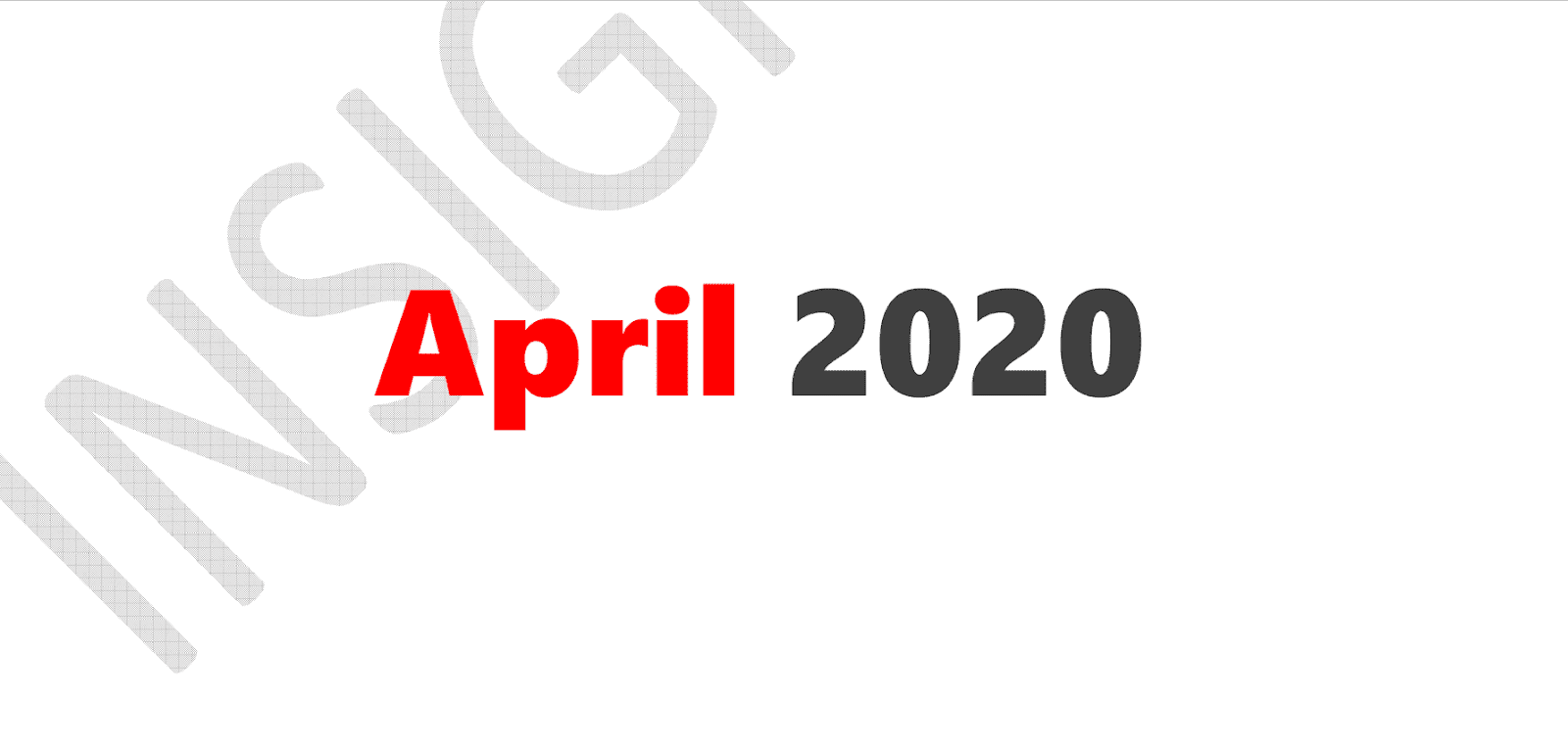InsightsIAS Compilations RTM Prelims April 2020
