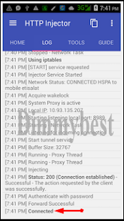 settings for HTTP Injector free browsing settings for HTTP Injector