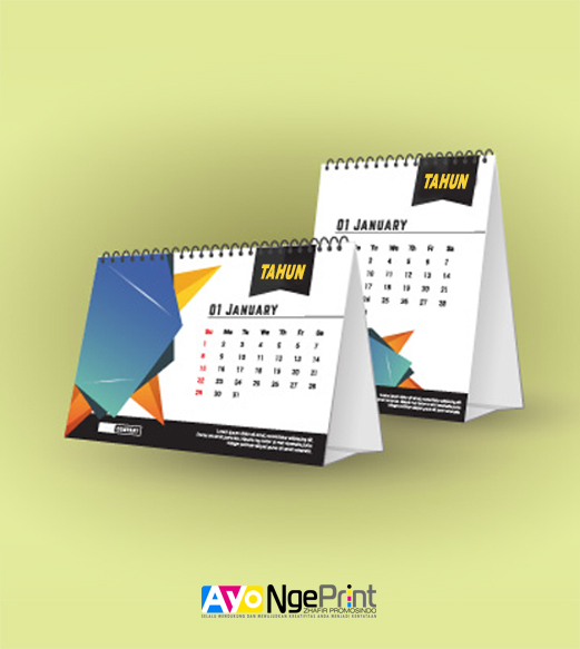 Tempat Cetak Kalender Meja Duduk Murah Di Jatigede Sumedang Proses