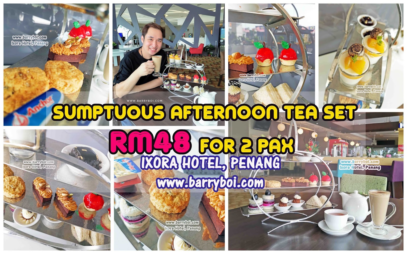 Enjoy A Sumptuous Afternoon Tea Set For Only RM48 at Ixora Hotel, Penang