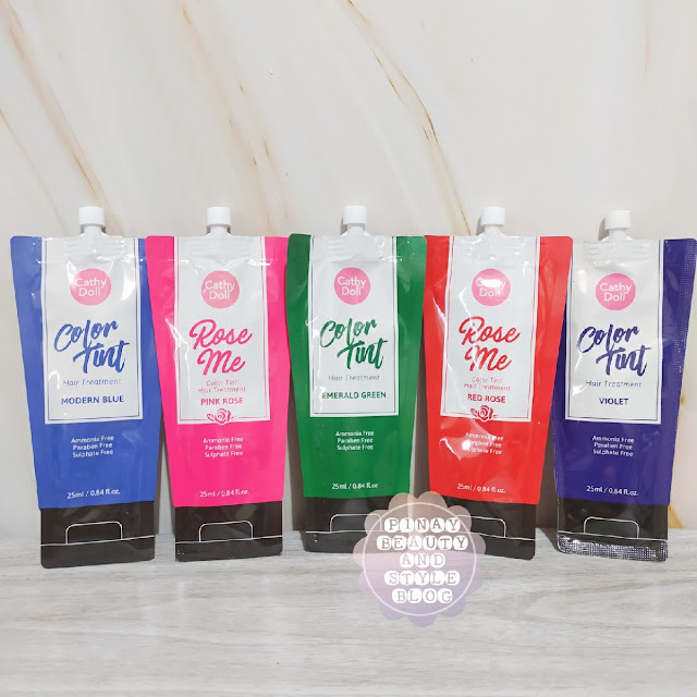 Cathy Doll Color Tint Hair Treatment yeyandie pinaybeautyandstyle