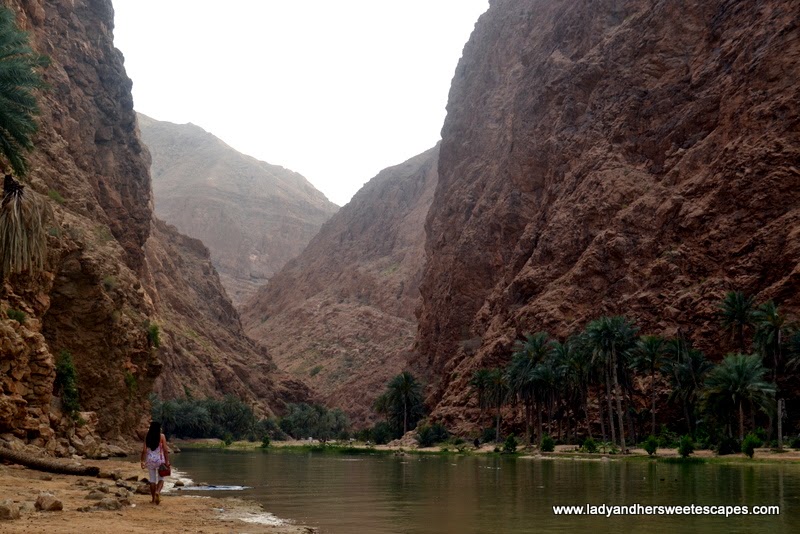 Wadi Shab in Oman