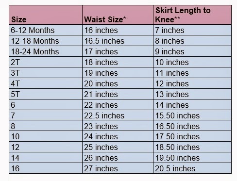 Make It Grand: Measurements for Girls Skirts and Pants
