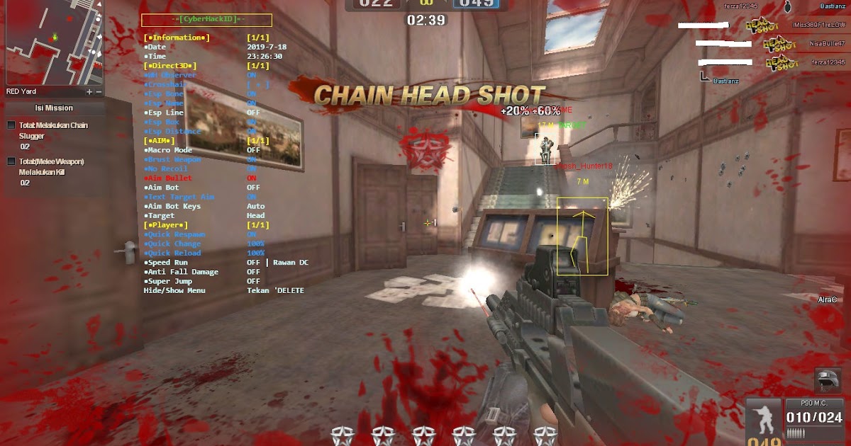 CHEAT POINT BLANK PB 3 AGUSTUS 2019 AIM BULLET DEPOK