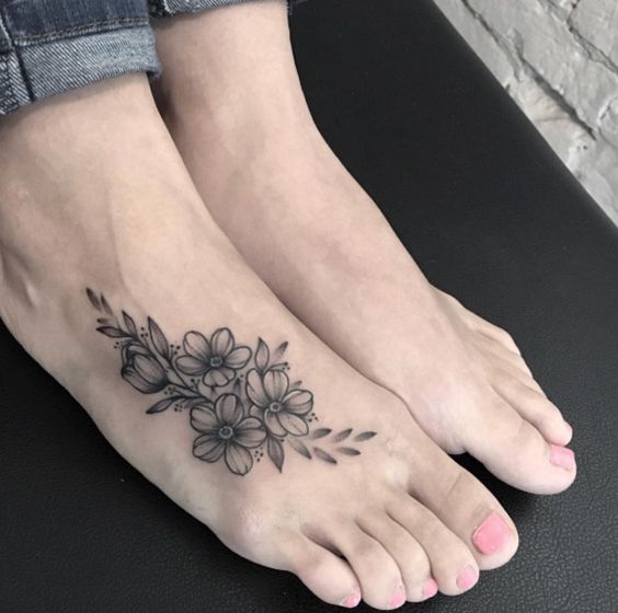 Foot Tattoos For Women 17