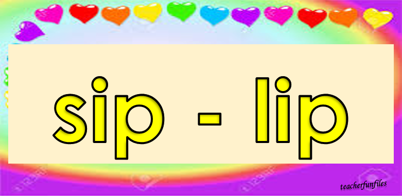 Rhyming Words Flashcards