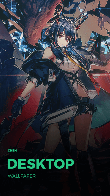 Chen - Arknights Wallpaper - DameKun