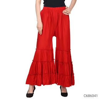 Women's Trendy Rayon Solid Sharara's