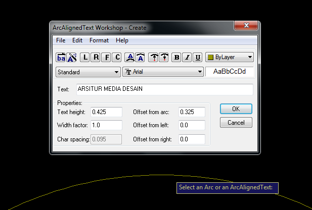 Cara Membuat Teks Melengkung di AutoCAD Mudah