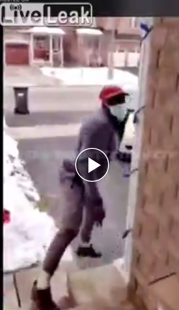 Original Sin Unleashed Blm Porch Pirate Gets Caught Gets Stuck In