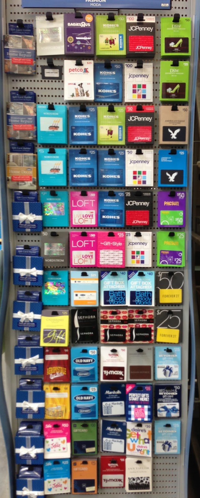 What Gift Cards Does Lowes Sell
