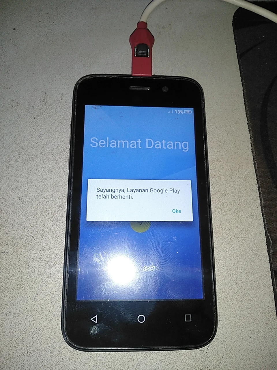 Advan S4Z Plus Layanan Google Play Telah Terhenti