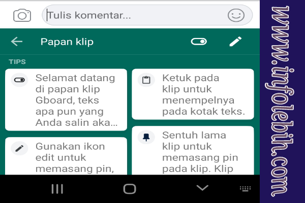 Cara Mengaktifkan Fitur Clipboard Di Smartphone Infolebih Com
