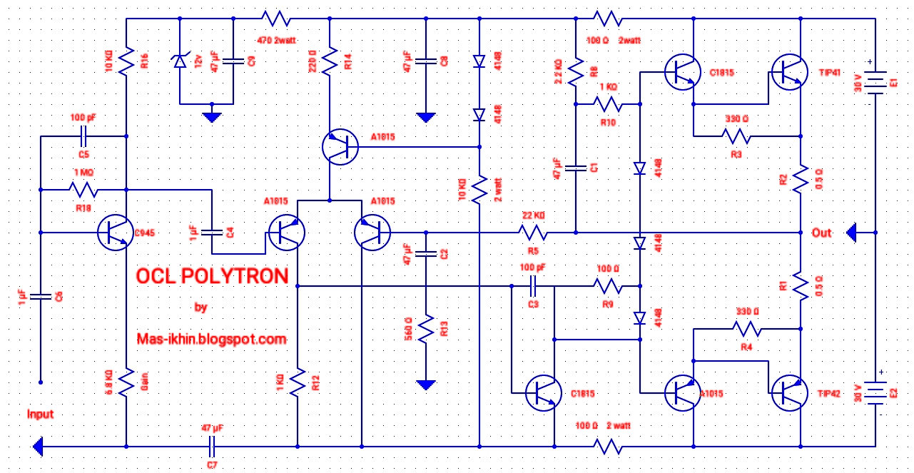 Skema Elektronik Power Amplifier Rakitan - vrogue.co