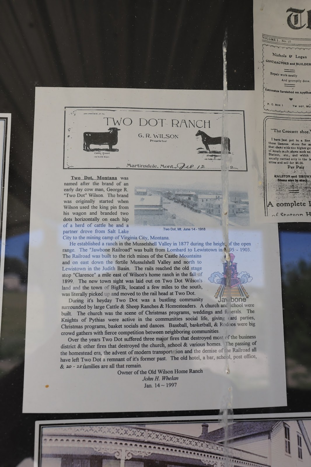 Travels with Twinkles Helena Harlowton Big Timber, Montana