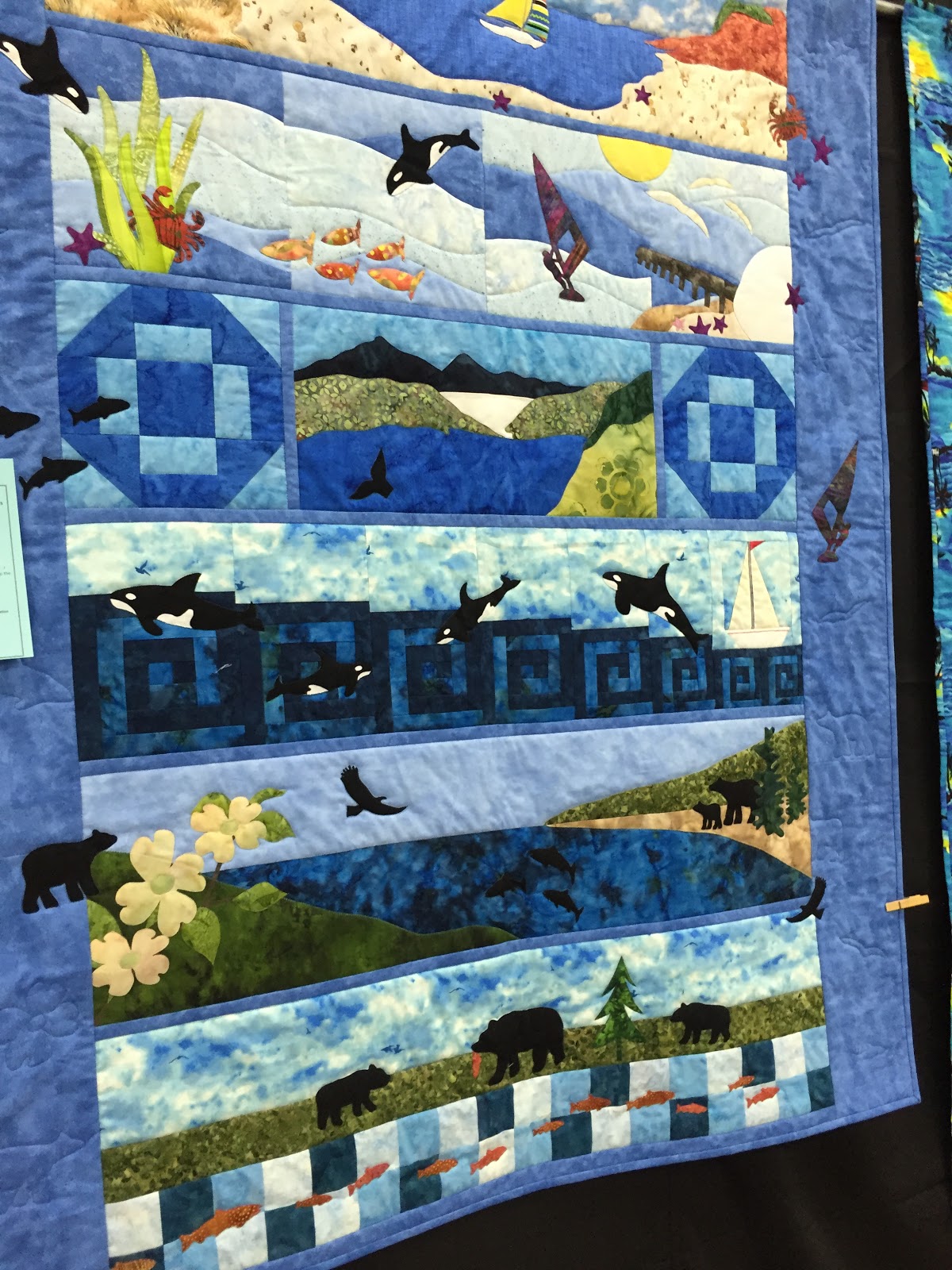 Sweet P Quilting and Creations Nanaimo Quilters' Quilt Show...Part 2!