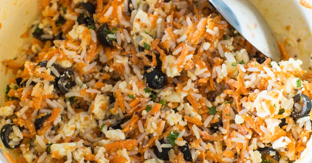 Karsten&amp;#39;s Blog: Möhren-Reis-Salat mit Fetakäse und Oliven