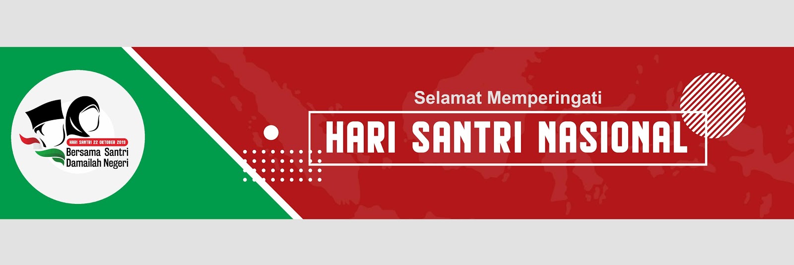 Download Gratis Banner Spanduk Ucapan Hari Santri Nasional SAPIVAL