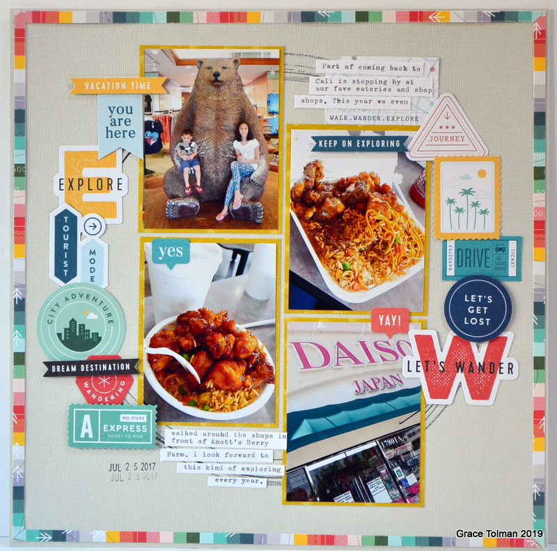 In my shoes "Let's Wander" April Flavors of the Month Kit from The