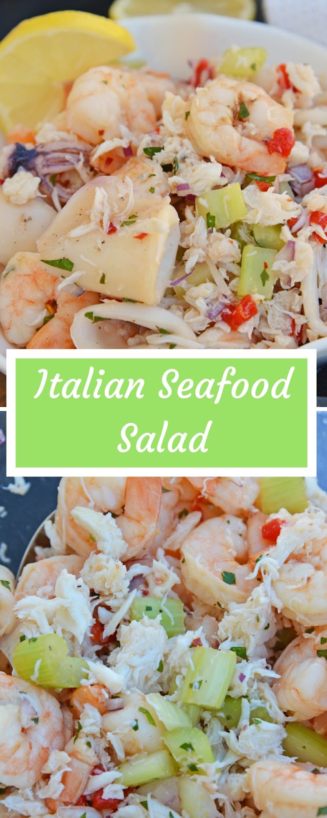 Italian Seafood Salad Salty Sweet Recipes