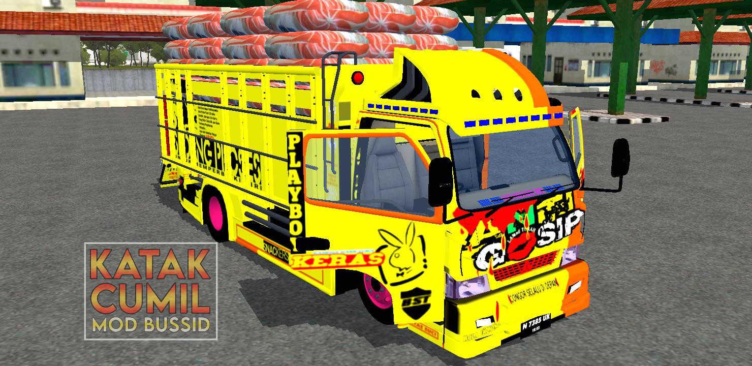  Download  Mod  Bussid  Truck  Canter  Anti Gosip Muatan Beras 