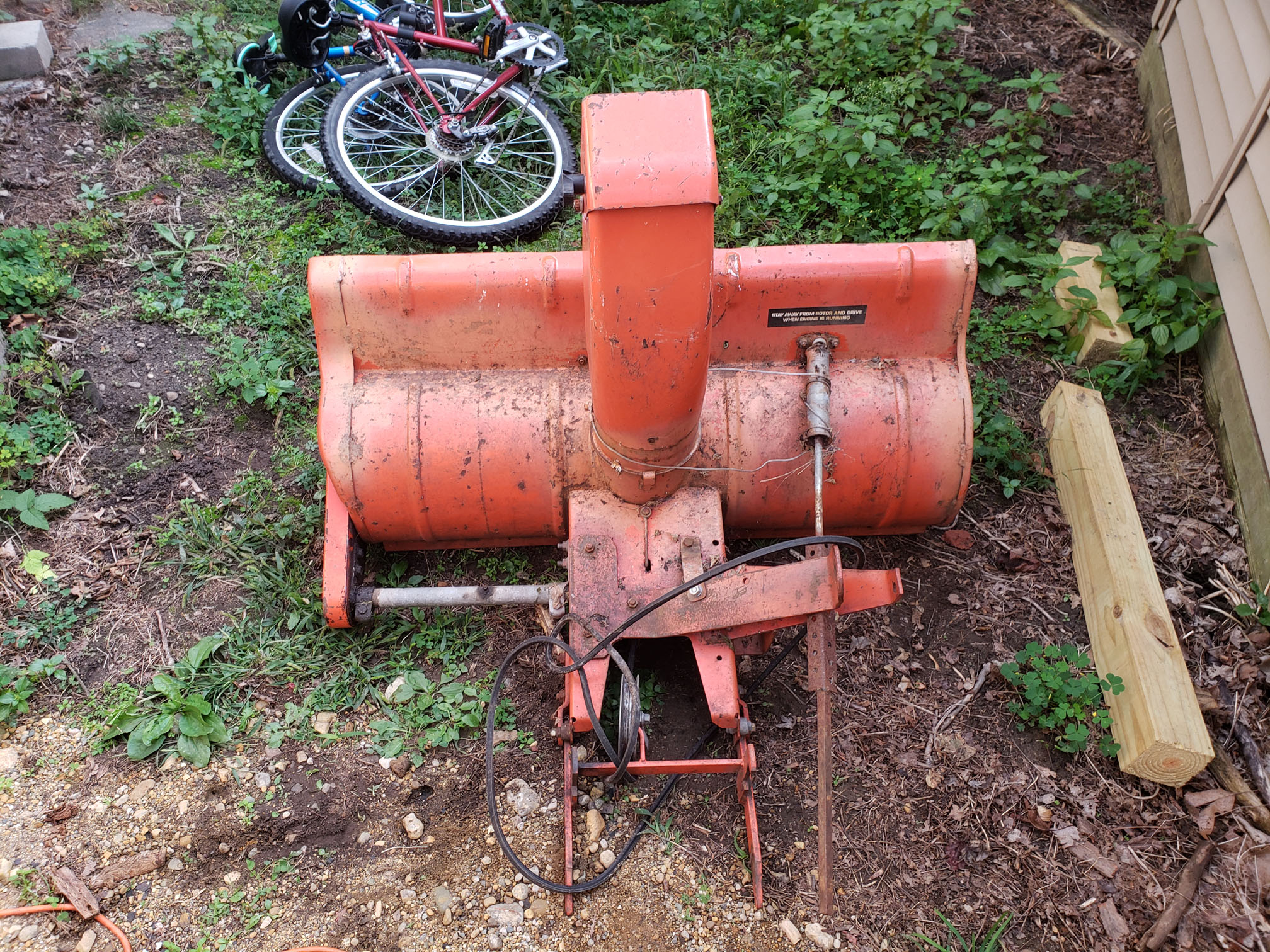 My Simplicity Tractors A snowblower for the Sovereign!
