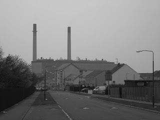 A view of Cockenzie Power Station from Prestonpans.  Photo by Kevin Nosferatu for the Skulferatu Project